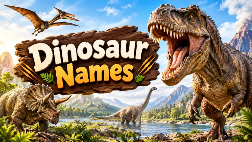 Dinosaur Names With Name Generator