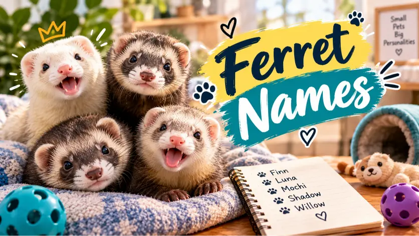 Ferret Names With Name Generator