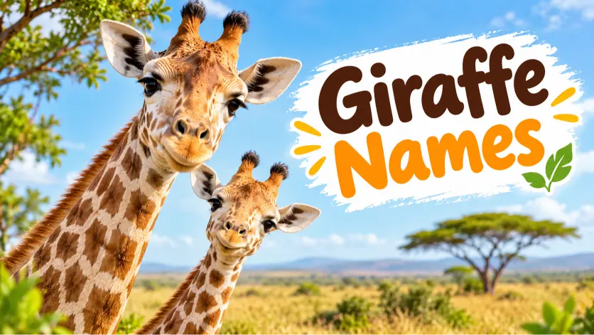 Giraffe Names With Name Generator