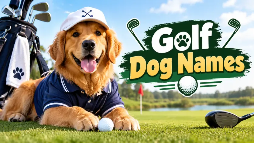 Golf Dog Names With Name Generator