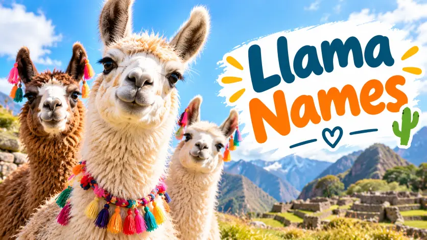 Llama Names With Name Generator