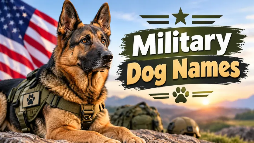 Military Dog Names With Name Generator