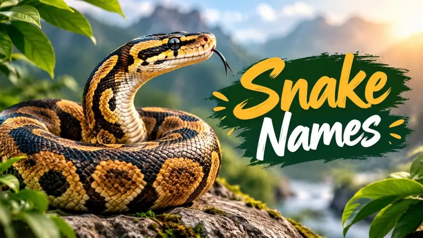 Snake Captions With Caption Generator
