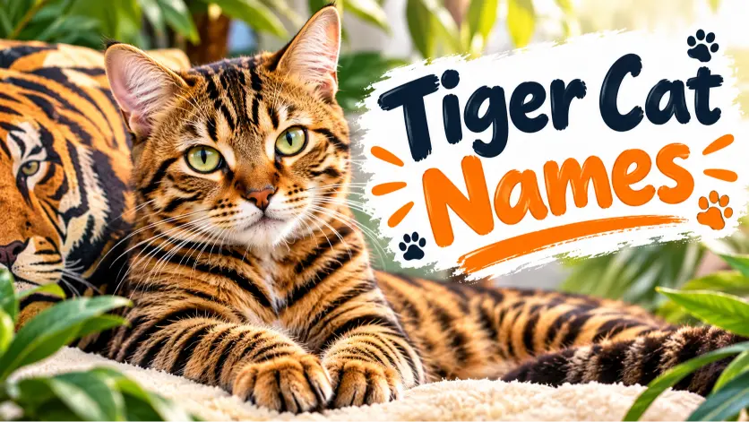 Tiger Cat Names With Name Generator